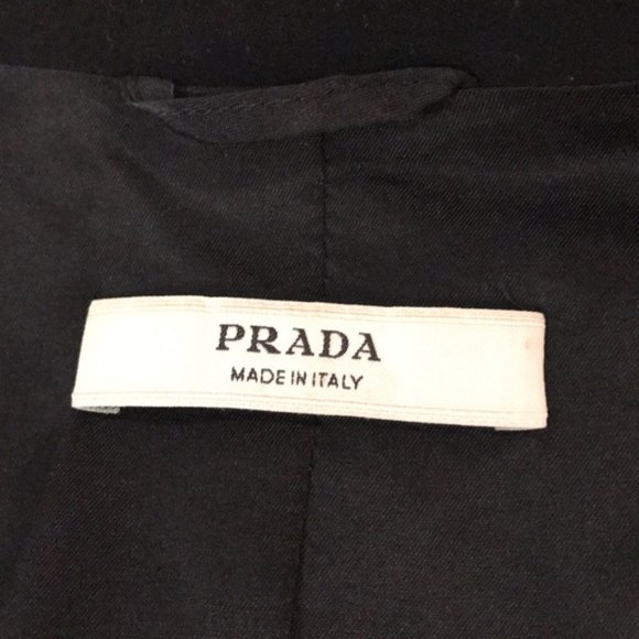 SOLD PRADA Notch-Lapel Button-Up Blazer - Picture 11 of 11